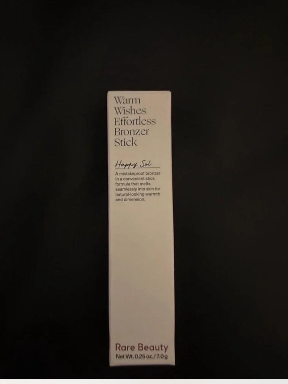 Rare beauty - Warm Wishes Effortless Bronzer Stick - shade Happy Sol